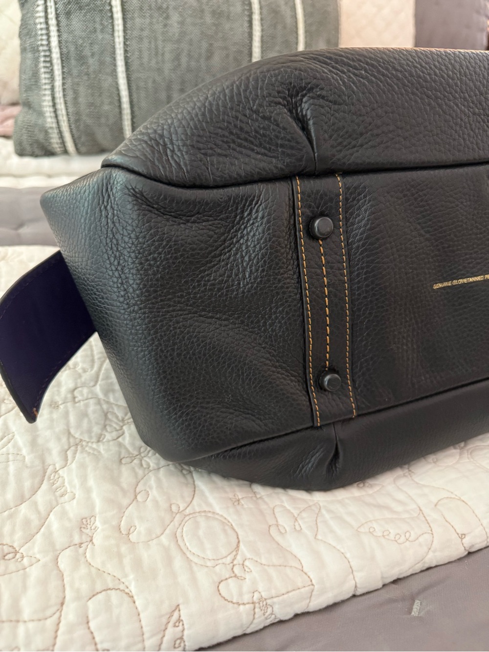 EUC Coach Bandit 39 Hobo 1941 Black Tea Rose - Picture 8 of 13